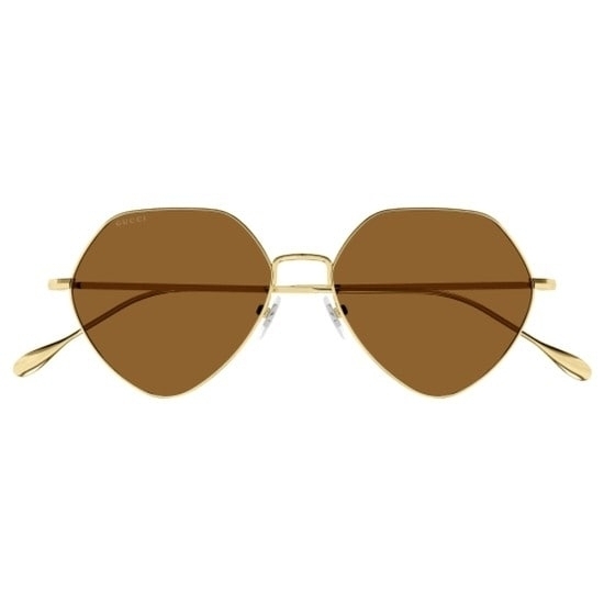 GUCCI 1182S 002 55 Sarı Unisex Güneş Gözlüğü