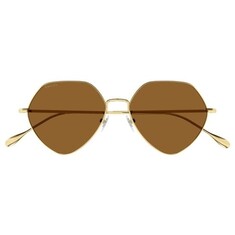 GUCCI 1182S 002 55 Sarı Unisex Güneş Gözlüğü - GUCCI