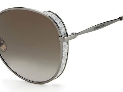 JIMMY CHOO Kadın Gun Metal Güneş Gözlüğü FELINE/S KJ1HA 58