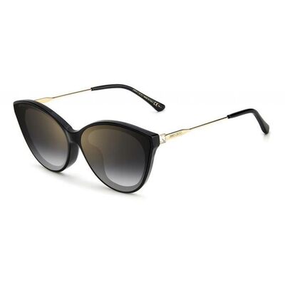 JIMMY CHOO Kadın Siyah Güneş Gözlüğü VIC/F/SK 807FQ 64