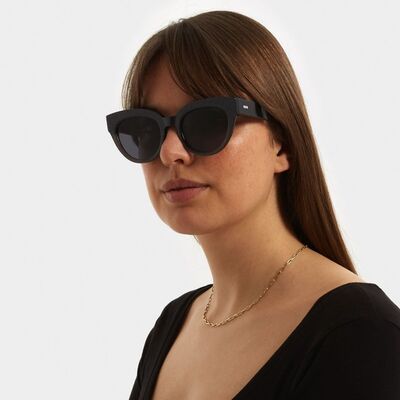 KOMONO Kadın Polarize Füme Güneş Gözlüğü LUCILE 4856 50
