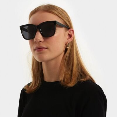 KOMONO Unisex Siyah Güneş Gözlüğü SUE 6352 55