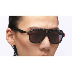KUBORAUM Q4 BMS 55 Siyah Unisex Güneş Gözlüğü - KUBORAUM