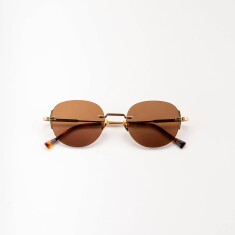 KYME HARVEY C01 51 Gold Unisex Güneş Gözlüğü - KYME