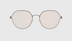 LINDBERG Unisex Gümüş Mavi Filtreli Gözlük RIEVAN K188P10 50 - Thumbnail