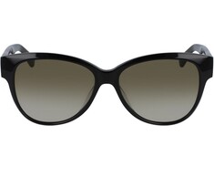 LONGCHAMP 635S 001 56 Siyah Kadın Güneş Gözlüğü - LONGCHAMP