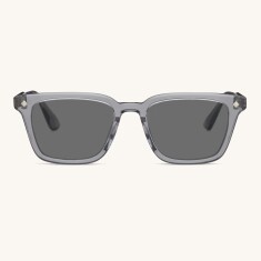 LUNETTERIE GENERALE ARCHITECT GREY CRYSTAL 52 Gri Unisex Güneş Gözlüğü - LUNETTERIE GENERALE