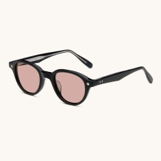 LUNETTERIE GENERALE BON VIVANT BLACK 48 Siyah Unisex Güneş Gözlüğü - LUNETTERIE GENERALE (1)