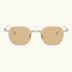 LUNETTERIE GENERALE CAVALIER SEUL GOLD Gold Unisex Güneş Gözlüğü - LUNETTERIE GENERALE