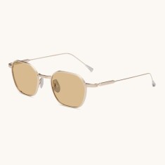 LUNETTERIE GENERALE CAVALIER SEUL GOLD Gold Unisex Güneş Gözlüğü - LUNETTERIE GENERALE (1)