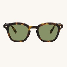 LUNETTERIE GENERALE COGNAC MEDIUM TORTOISE GREEN Sunglasses 