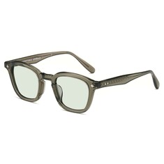 LUNETTERIE GENERALE COGNAC SMOKED GREEN 48 Gri Unisex Mavi Filtreli Gözlük - LUNETTERIE GENERALE (1)