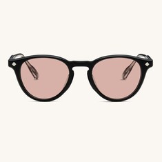 LUNETTERIE GENERALE DOLCE VITA BLACK / SOLID AMBER Sunglasses 