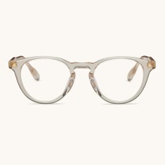 LUNETTERIE GENERALE DOLCE VİTA SMOKED CRYSTAL Şeffaf Unisex Mavi Filtreli Gözlük - LUNETTERIE GENERALE