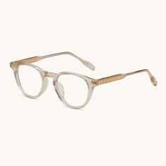 LUNETTERIE GENERALE DOLCE VİTA SMOKED CRYSTAL Şeffaf Unisex Mavi Filtreli Gözlük - LUNETTERIE GENERALE (1)