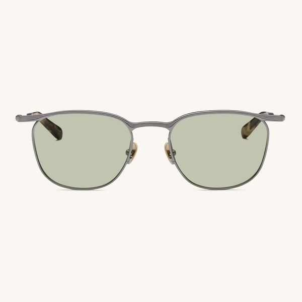 LUNETTERIE GENERALE ELDORADO GUN METAL Gümüş Unisex Güneş Gözlüğü