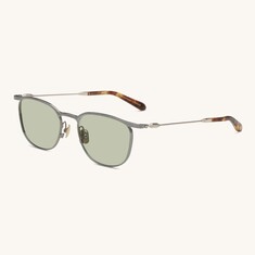 LUNETTERIE GENERALE ELDORADO GUN METAL Gümüş Unisex Güneş Gözlüğü - LUNETTERIE GENERALE (1)
