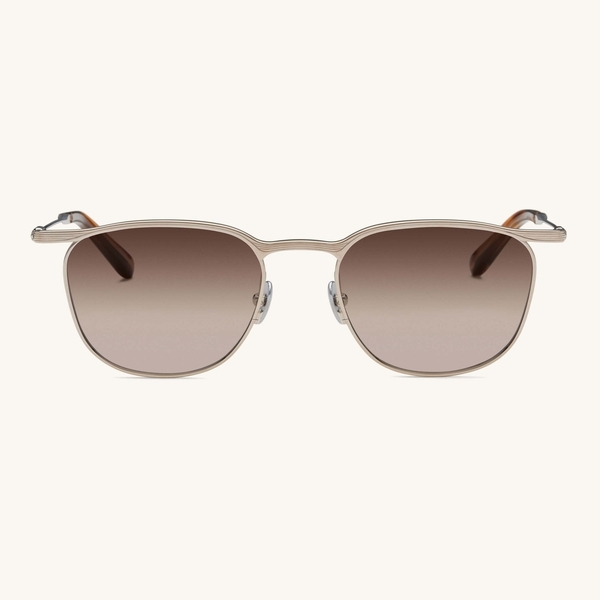 LUNETTERIE GENERALE ELDORADO WHITE GOLD Gümüş Unisex Güneş Gözlüğü