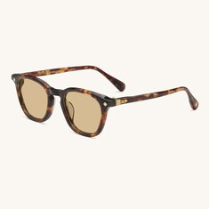LUNETTERIE GENERALE MAESTRO MEDIUM TORTOISE 50 Kahverengi Unisex Güneş Gözlüğü - LUNETTERIE GENERALE (1)