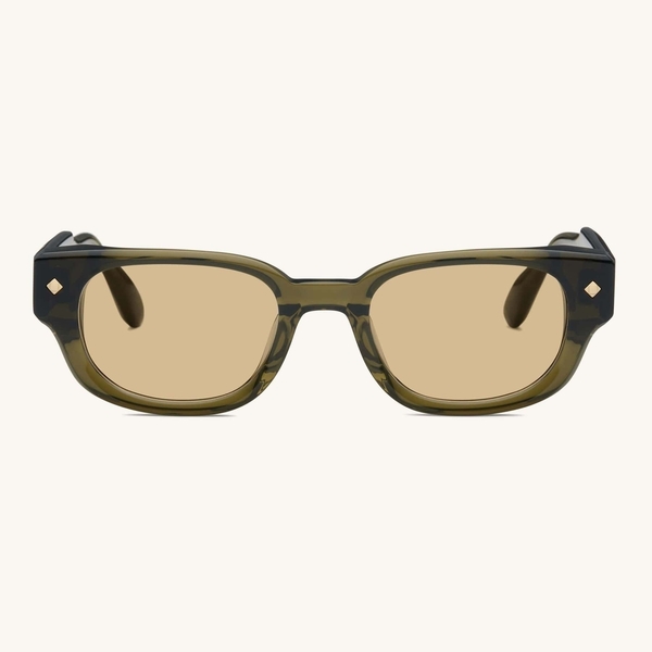 LUNETTERIE GENERALE À TOUT JAMAIS MILITARY GREEN 51 Kahverengi Unisex Güneş Gözlüğü