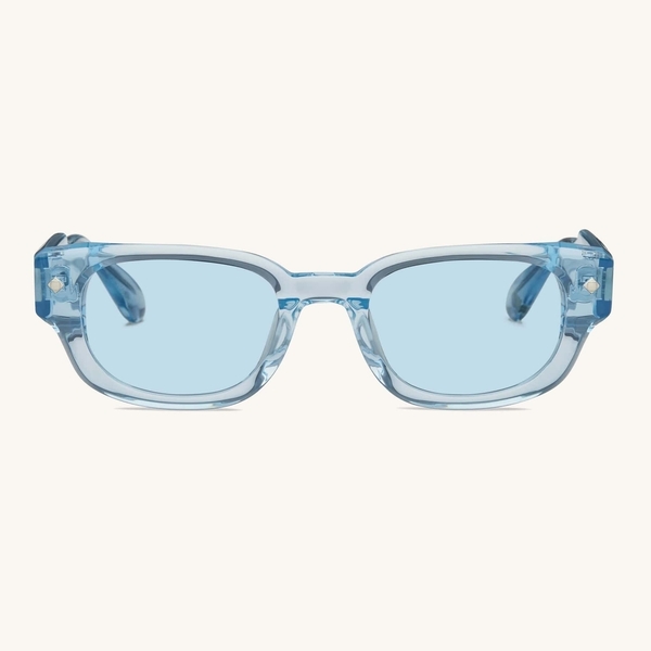 LUNETTERIE GENERALE À TOUT JAMAIS BLUE CRYSTAL 51 Mavi Unisex Güneş Gözlüğü