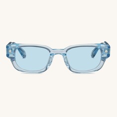 LUNETTERIE GENERALE À TOUT JAMAIS BLUE CRYSTAL 51 Mavi Unisex Güneş Gözlüğü - LUNETTERIE GENERALE