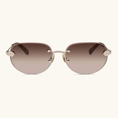 LUNETTERIE GENERALE LOST IN TRANS TORT/CHAMP 56 Sarı Unisex Güneş Gözlüğü - LUNETTERIE GENERALE