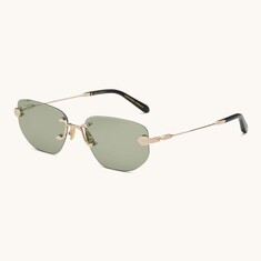 LUNETTERIE GENERALE RENDEZ VOUS AU PRD BLACK/18K 58 Sarı Unisex Güneş Gözlüğü - LUNETTERIE GENERALE (1)