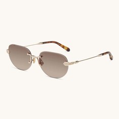 LUNETTERIE GENERALE RENDEZ VOUS AU PRD TORT/CHAMP 58 Sarı Unisex Güneş Gözlüğü - LUNETTERIE GENERALE (1)