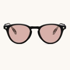 LUNETTERIE GENERALE DOLCE VITA BLACK 48 Siyah Unisex Güneş Gözlüğü 