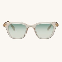 LUNETTERIE GENERALE ENIGMA SMOKED CRYSTAL 47 Yeşil Unisex Güneş Gözlüğü - LUNETTERIE GENERALE