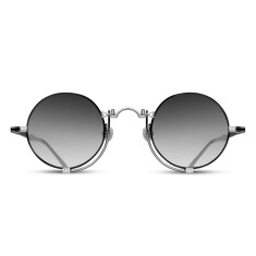 MATSUDA 10601 PW-BLK 45 Gümüş Unisex Güneş Gözlüğü - MATSUDA