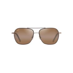 MAUIJIM 0877S 01 57 Polarize Kahverengi Unisex Güneş Gözlüğü - MAUIJIM