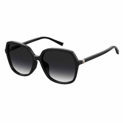 MAXMARA Kadın Siyah Güneş Gözlüğü HINGE/IV/FS 807 58