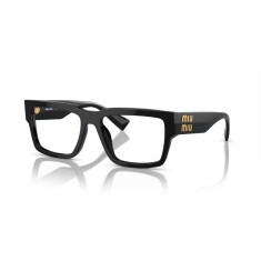 MIU MIU 02XV 1AB1O1 54 Siyah Unisex Mavi Filtreli Gözlük - MIU MIU