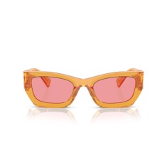 MIU MIU 09WS 12T1D0 53 Sarı Kadın Güneş Gözlüğü - MIU MIU