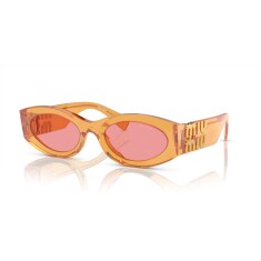 MIU MIU 11WS 12T1D0 54 Sarı Kadın Güneş Gözlüğü - MIU MIU (1)