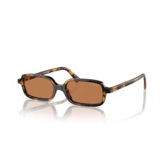 MIU MIU 11ZS VAU2Z1 51 Kahverengi Unisex Güneş Gözlüğü - MIU MIU (1)