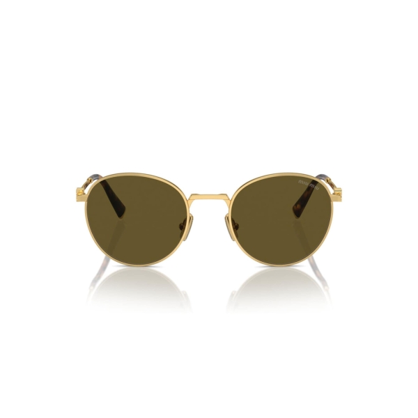 MIU MIU 55ZS 5AK09Z 50 Gold Unisex Güneş Gözlüğü