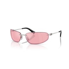 MIU MIU A50S 1BC70J 68 Gümüş Kadın Güneş Gözlüğü - MIU MIU (1)