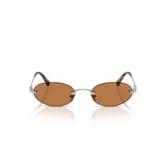 MIU MIU A54S 1BC90Q 51 Gümüş Kadın Güneş Gözlüğü - MIU MIU (1)