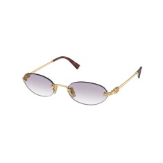MIU MIU A54S 5AK04O 51 Gold Kadın Güneş Gözlüğü - MIU MIU
