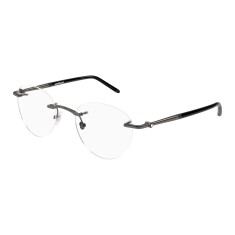MONTBLANC 0244O 001 51 İki Renk Unisex Mavi Filtreli Gözlük - MONTBLANC