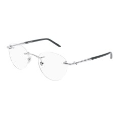MONTBLANC 0244O 002 51 İki Renk Unisex Mavi Filtreli Gözlük - MONTBLANC