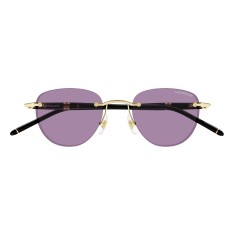MONTBLANC 0412S 002 48 İki Renk Unisex Güneş Gözlüğü - MONTBLANC (1)