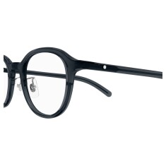 MONTBLANC 0419OJ 002 49 Siyah Unisex Mavi Filtreli Gözlük - MONTBLANC (1)