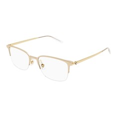 MONTBLANC 0234OK 001 52 İki Renk Unisex Mavi Filtreli Gözlük - MONTBLANC (1)