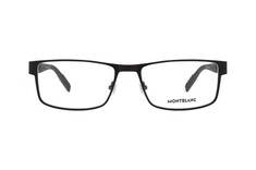 MONTBLANC 0210O 004 58 Siyah Unisex Mavi Filtreli Gözlük - MONTBLANC