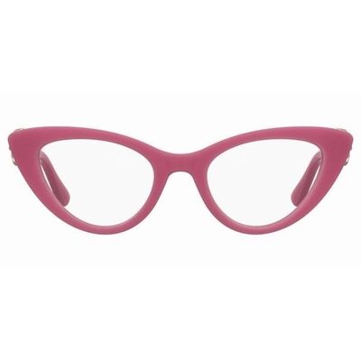MOSCHINO Kadın Pembe Mavi Filtreli Gözlük 618 MU1 49
