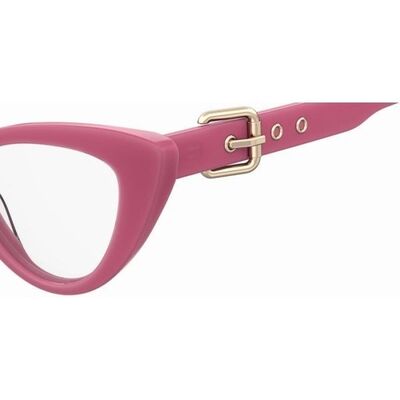 MOSCHINO Kadın Pembe Mavi Filtreli Gözlük 618 MU1 49